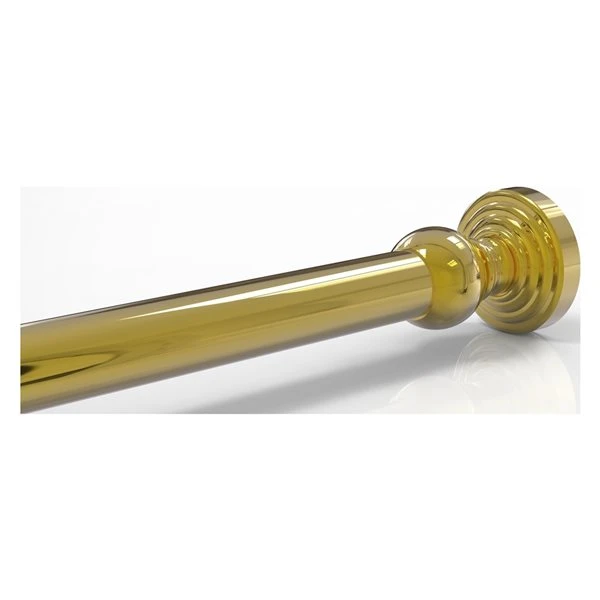 Allied Brass Waverly Place Polished Brass Shower Curtain Rod Brackets