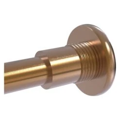 Allied Brass Skyline Shower Curtain Rod Brackets - Brushed Bronze