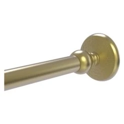 Allied Brass Monte Carlo Satin Brass Shower Curtain Rod Brackets