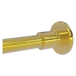 Allied Brass Skyline Polished Brass Shower Curtain Rod Brackets