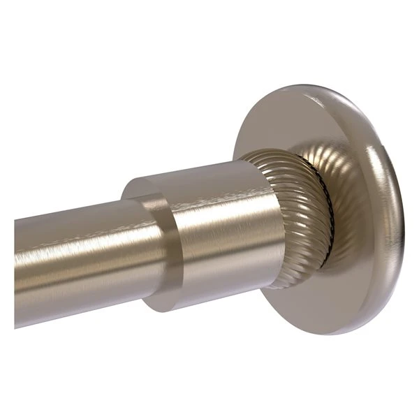 Allied Brass Skyline Antique Pewter Finish Shower Curtain Rod Brackets