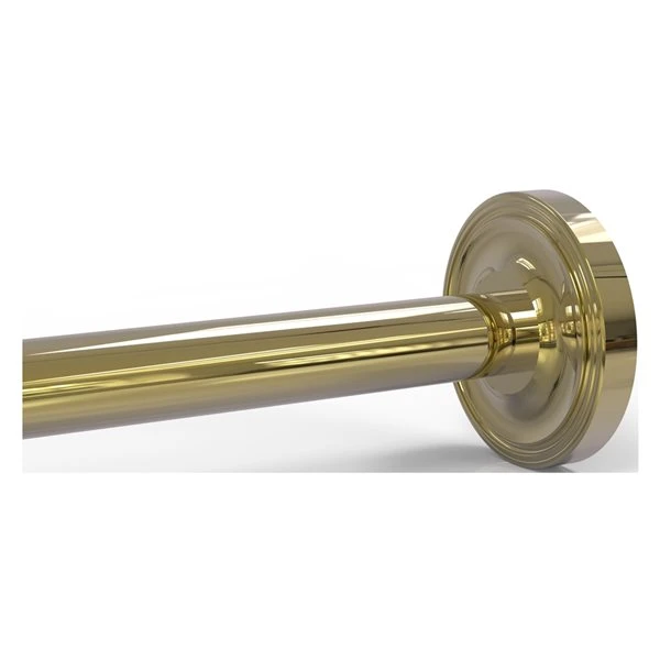 Allied Brass Prestige Regal Unlacquered Brass Shower Rod Brackets