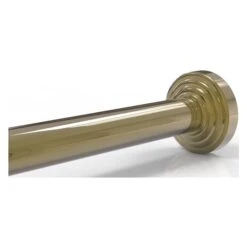 Allied Brass Waverly Place Unlacquered Brass Shower Rod Brackets