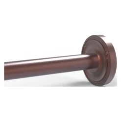 Allied Brass Prestige Regal Antique Copper Brass Shower Rod Brackets
