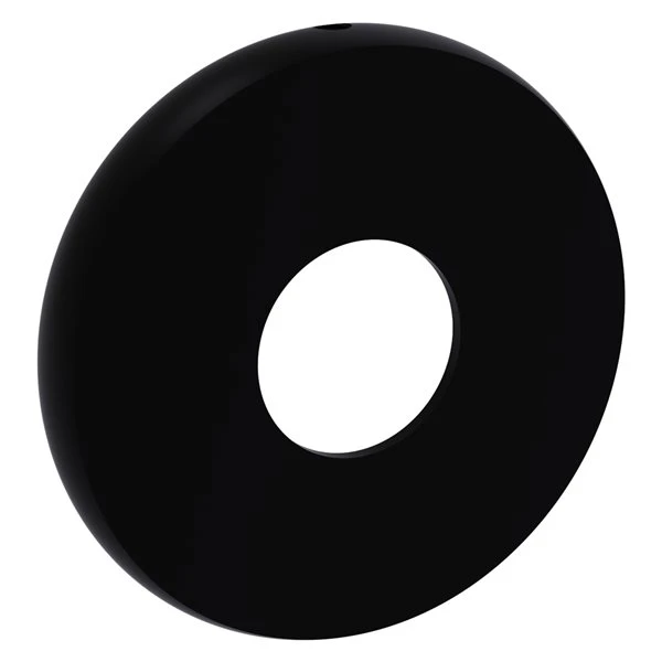 Allied Brass Skyline Matte Black Brass Shower Rod Brackets