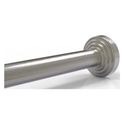Allied Brass Waverly Place Satin Nickel Brass Shower Rod Brackets