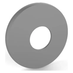 Allied Brass Skyline Matte Grey Brass Shower Rod Brackets