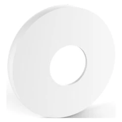 Allied Brass Skyline Matte White Brass Shower Rod Brackets