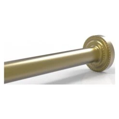Allied Brass Dottingham Satin Brass Shower Rod Brackets