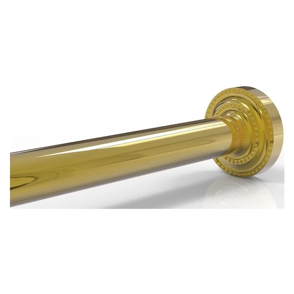 Allied Brass Dottingham Polished Brass Brass Shower Rod Brackets