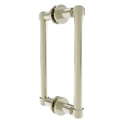 Allied Brass Contemporary 8-in Back To Back Shower Door Pull In Polished Nickel