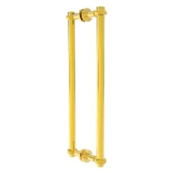 Allied Brass Contemporary 18-in Hinged Shower Door Handle - Polished Brass Finish