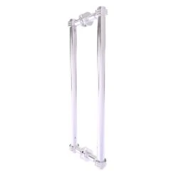 Allied Brass Contemporary 18-in Hinged Shower Door Handle In Polished Chrome Finish