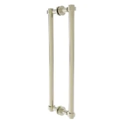 Allied Brass Contemporary Polished Nickel 18-in Hinged Shower Door Handle