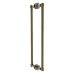 Allied Brass Contemporary 18-in Hinged Shower Door Handle - Antique Brass