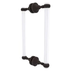 Allied Brass Pacific Grove 12-in Hinged Shower Door Handle - Oil-Rubbed Bronze