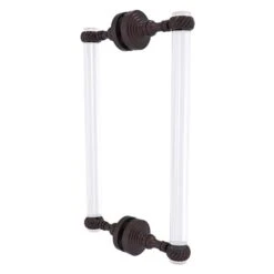 Allied Brass Pacific Grove 12-in Hinged Shower Door Handle - Aged Bronze