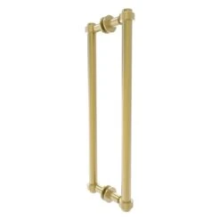 Allied Brass Contemporary 18-in Hinged Shower Door Handle In Satin Brass