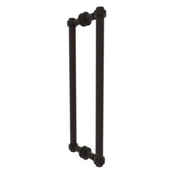 Allied Brass Contemporary 18-in Hinged Shower Door Handle In Oil-Rubbed Bronze