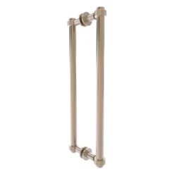 Allied Brass Contemporary 18-in Hinged Shower Door Handle In Pewter