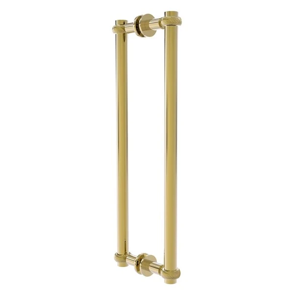 Allied Brass Contemporary 18-in Hinged Shower Door Handle - Brass-Plated Finish