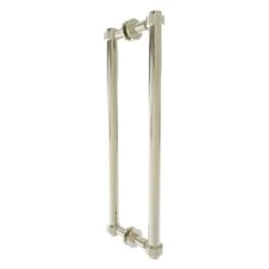 Allied Brass Contemporary 18-in Hinged Shower Door Handle In Polished Nickel