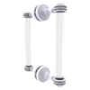 Allied Brass Pacific Grove 8-in Hinged Shower Door Handle In White
