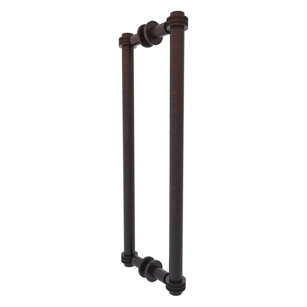 Allied Brass Contemporary 18-in Hinged Shower Door Handle In Venetian Bronze Finish