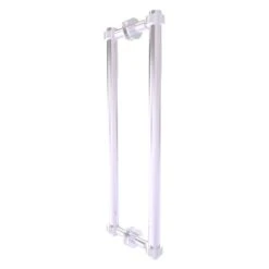 Allied Brass Contemporary 18-in Hinged Shower Door Handle In Satin Chrome