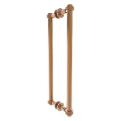 Allied Brass Contemporary 18-in Hinged Shower Door Handle In Brushed Bronze Finish