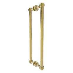 Allied Brass Contemporary 18-in Hinged Shower Door Handle In Brass-Plated Finish