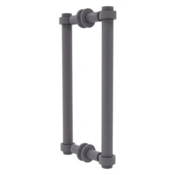 Allied Brass Contemporary Grey 12-in Hinged Shower Door Handle