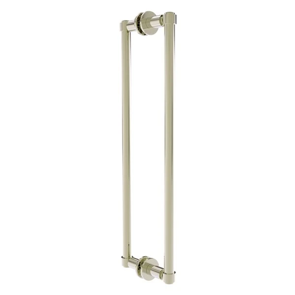 Allied Brass Contemporary 18-in Hinged Shower Door Handle - Polished Nickel