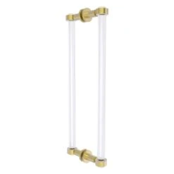 Allied Brass Clearview Collection Satin Brass 18-in Hinged Shower Door Pull