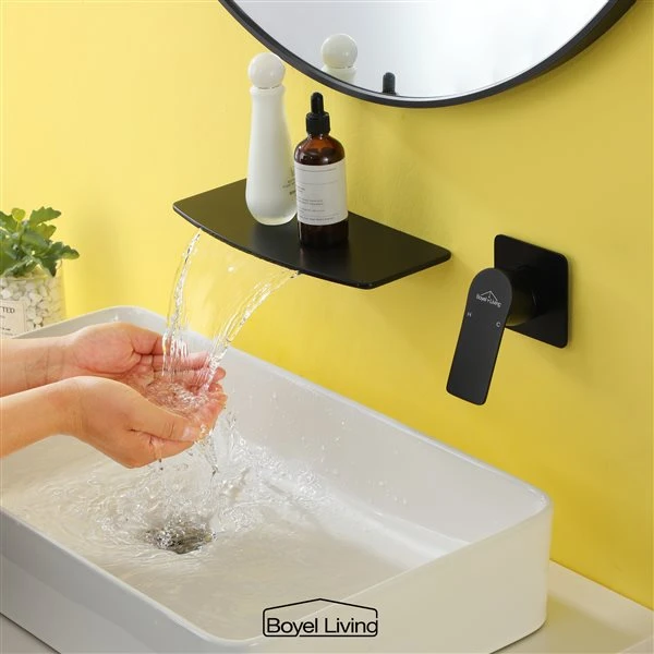 Boyel Living 1- Handle Solid Brass Lavatory Faucet In Brushed Gold - Image 3