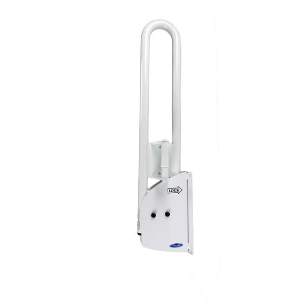 Frost 29.2-in White Wall Mount Steel Grab Bar - Image 4