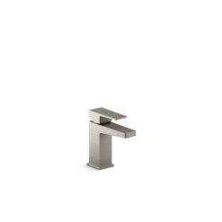 KOHLER Honesty Brushed Nickel 1-Handle Single Hole Bathroom Sink Faucet - Drain Included
