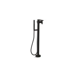 KOHLER Composed Matte Black 1-Handle Residential Freestanding Bathtub Faucet - Hand Shower Included