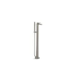 KOHLER Avid Brushed Nickel 1-Handle Residential Freestanding Bathtub Faucet - Hand Shower Included