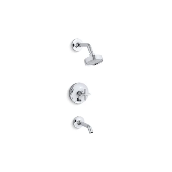 KOHLER Purist Polished Chrome Bathtub And Shower Faucet