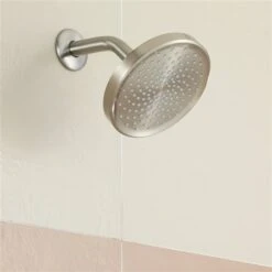 Boyelliving Brushed Nickel 1-spray Shower Head 1.75 GPM (6.6 LPM)