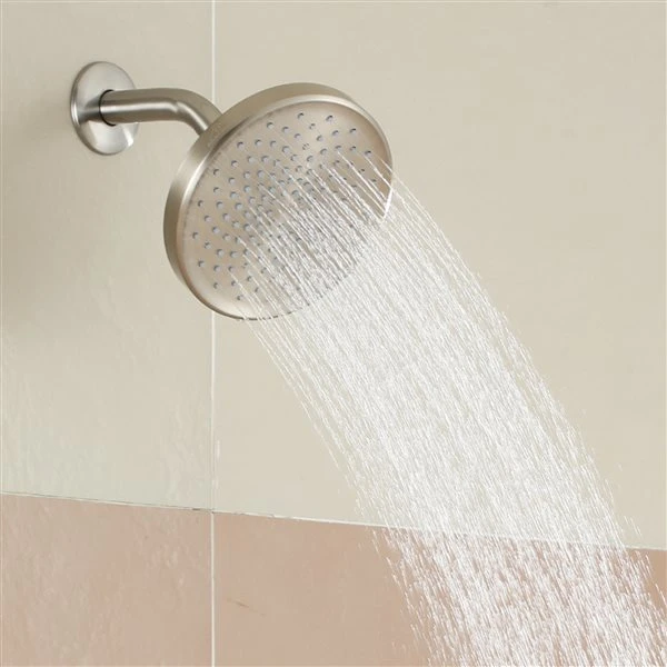 Boyelliving Brushed Nickel 1-spray Shower Head 1.75 GPM (6.6 LPM) - Image 5