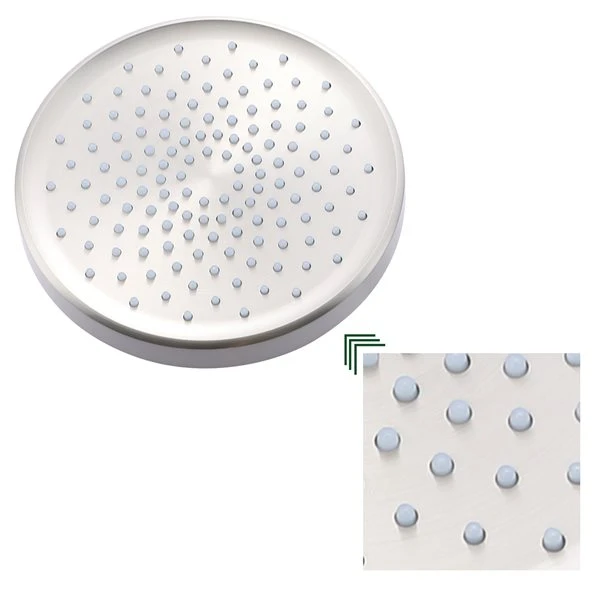 Boyelliving Brushed Nickel 1-spray Shower Head 1.75 GPM (6.6 LPM) - Image 4