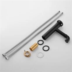 Clihome 1-handle Single Hole Bathroom Sink Faucet In Matte Black