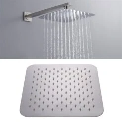 Clihome Brushed Nickel 1-handle 3-Spray Hand Shower And Tub Spout - Valve Included