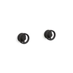 KOHLER Components 2-Pack Knob Matte Black Bathroom Sink Faucet Handle