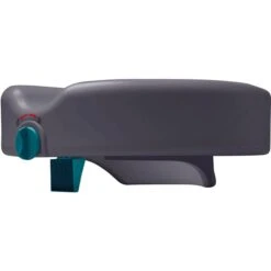 Medline Canada Corporation Locking Grey Toilet Seat Without Arms With Microban