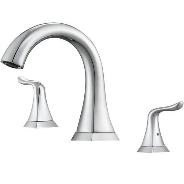 Ancona Scarlett Polished Chrome 2-Handle Widespread Bathroom Sink Faucet - Image 2