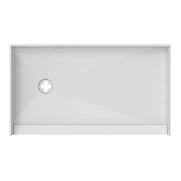 Dreamline Tileprime Fibreglass/Plastic Composite Shower Base 36-in X 60-in With Left Drain - Image 4