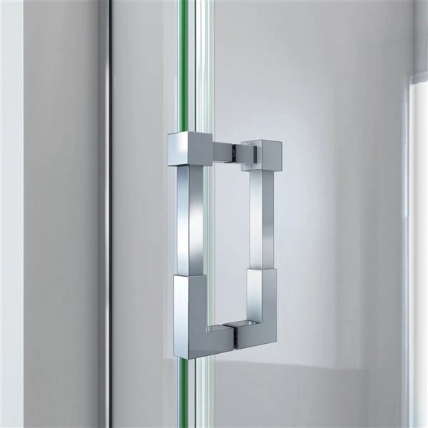 DreamLine Avenue 56-60-in X 79-in Sliding Shower Door In Chrome - Image 5